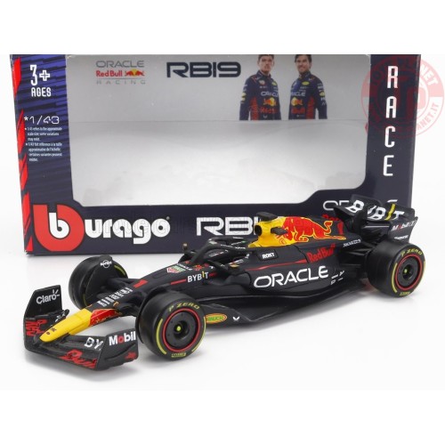 1/43 RED BULL F1 RB19 TEAM ORACLE RED BULL RACING N 1 WORLD CHAMPION SEASON 2023 MAX VERSTAPPEN BU38082-VERS BURAGO