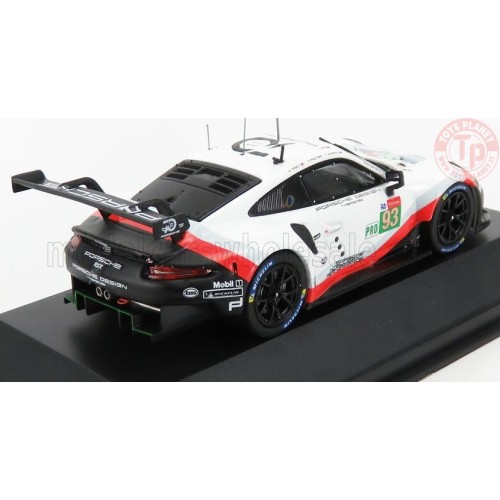 1/43 PORSCHE - 911 991 RSR TEAM PORSCHE GT N 93 LMGTE PRO 24h LE MANS 2018 P.PILET - N.TANDY - E.BAMBER IXO LE43022 IXO