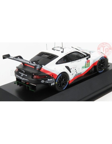 1/43 PORSCHE - 911 991 RSR TEAM PORSCHE GT N 93 LMGTE PRO 24h LE MANS 2018 P.PILET - N.TANDY - E.BAMBER IXO LE43022 IXO 1/43 PORSCHE - 911 991 RSR TEAM PORSCHE GT N 93 LMGTE PRO 24h LE MANS 2018 P.PILET - N.TANDY - E.BAMBER IXO LE43022 IXO