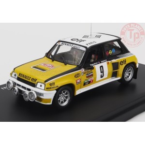 1/43 RENAULT R5 TURBO N 9 WINNER RALLY MONTECARLO 1981 J.RAGNOTTI - J.M.ANDRIE WRC008 MODELLI EDICOLA