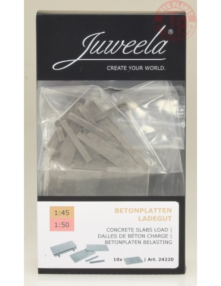 Carico lastra di cemento (20 pezzi) 1:45/1:50 JUWEELA 24221 JUWEELA