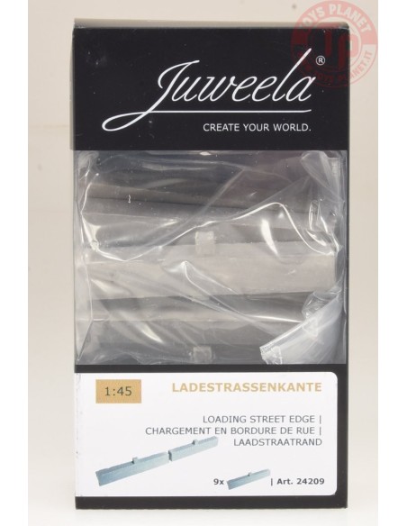Bordo stradale (9 pezzi) 1:45/1:50 JUWEELA 24209 JUWEELA