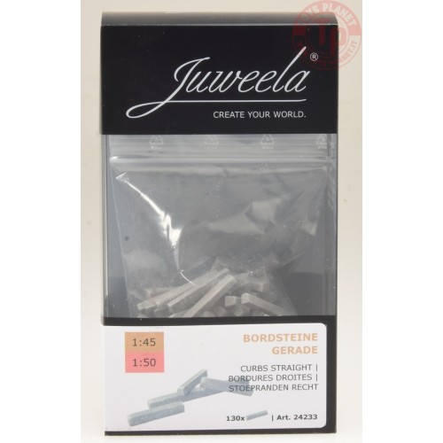 Cordoli dritti 1:45 (130 pezzi) 1:45/1:50 JUWEELA 24233 JUWEELA