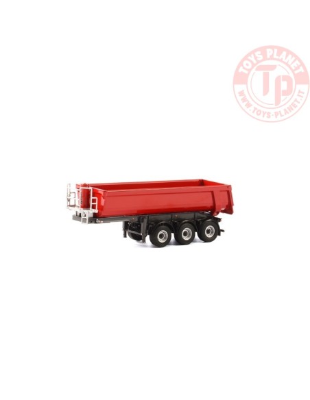 Semirimorchio vasca ribaltabile tonda 3 assi WSI 04-1155 WSI MODELS