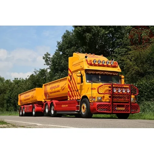 Scania serie3 Torpedo 6x2 Streamline autotreno scarrabile VSB Groep WSI 01-3583 WSI MODELS