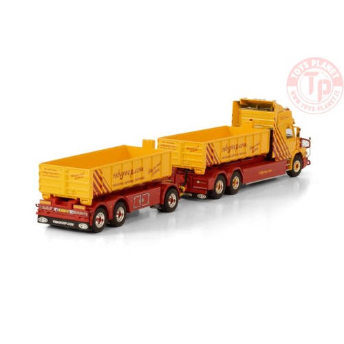 Scania serie3 Torpedo 6x2 Streamline autotreno scarrabile VSB Groep WSI 01-3583 WSI MODELS