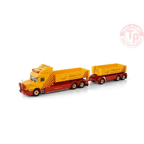 Scania serie3 Torpedo 6x2 Streamline autotreno scarrabile VSB Groep WSI 01-3583 WSI MODELS