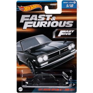 1971 NISSAN SKYLINE H/T 2000 GT-3 1/64 HOT WHEELS HNT15 HOT WHEELS