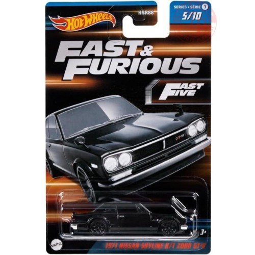 1971 NISSAN SKYLINE H/T 2000 GT-3 1/64 HOT WHEELS HNT15 HOT WHEELS