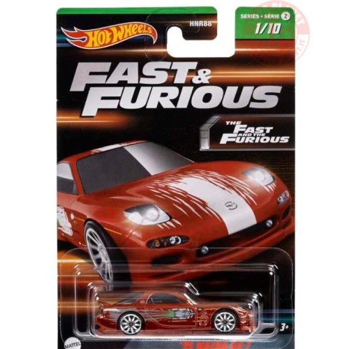 '95 MAZDA RX-7 1/64 HOT WHEELS HNT01 HOT WHEELS