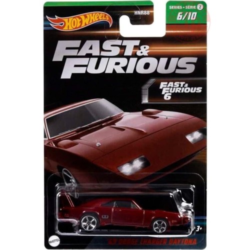 '69 DODGE CHARGER DAYTONA 1/64 HOT WHEELS HNT06 HOT WHEELS