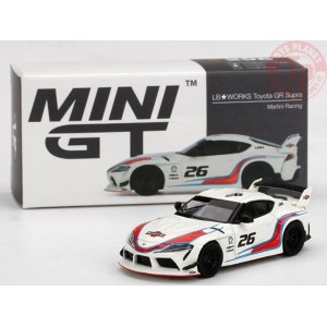 TOYOTA GR SUPRA-MARTINI RACING-LB WORKS-WHITE/RED/BLUE 1/64