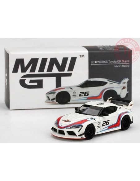 TOYOTA GR SUPRA-MARTINI RACING-LB WORKS-WHITE/RED/BLUE 1/64