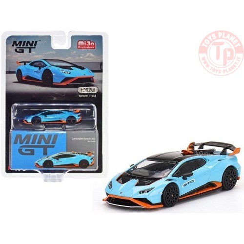 LAMBORGHINI HURACAN STO-BLU LAUFEY 1/64 MGT00475-MJ MINI GT