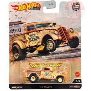 '33 WILLYS 1/64 HOT WHEELS HCJ88 HOT WHEELS