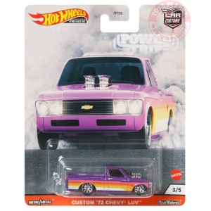 CUSTOM '72 CHEVY LUV 1/64 HOT WHEELS GJR03 HOT WHEELS