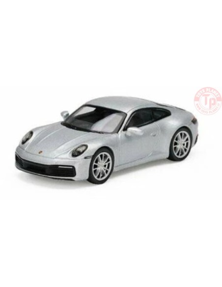 PORSCHE 911 CARRERA 4S GT-SILVER METALLIC 1/64 MGT00303-MJ Mini Gt