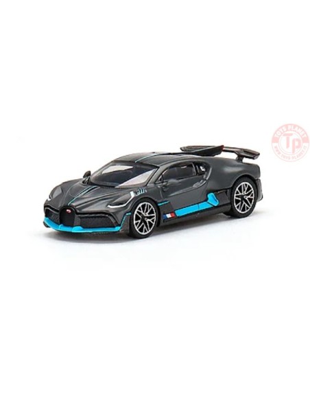 BUGATTI DIVO PRESENTATION-BLACK/BLUE 1/64 MGT00474-MJ Mini Gt
