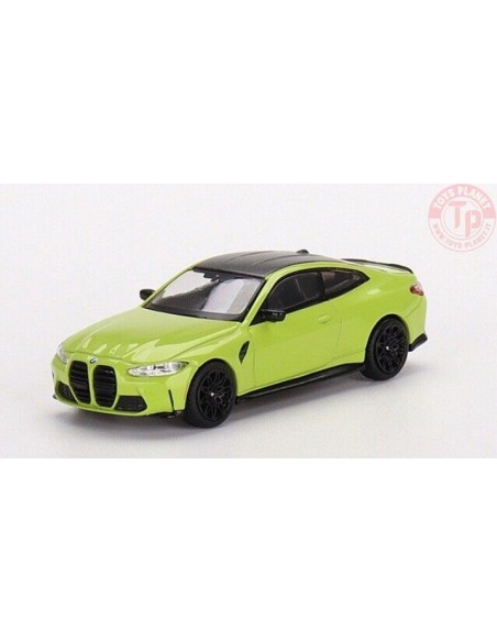 BMW M4 COMPETICION G82-SAN PAULO YELLOW-BLACK ROOF 1/64 MGT00468-R Mini Gt BMW M4 COMPETICION G82-SAN PAULO YELLOW-BLACK ROOF 1/64 MGT00468-R Mini Gt