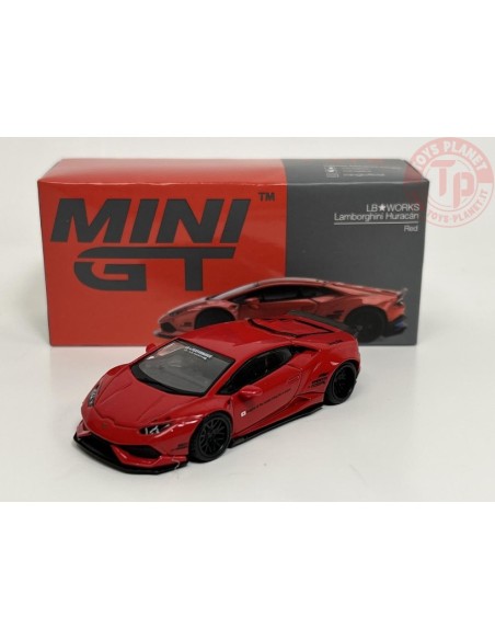 LAMBORGHINI HURACAN VER.2-RED 1/64 MGT00375-R Mini Gt