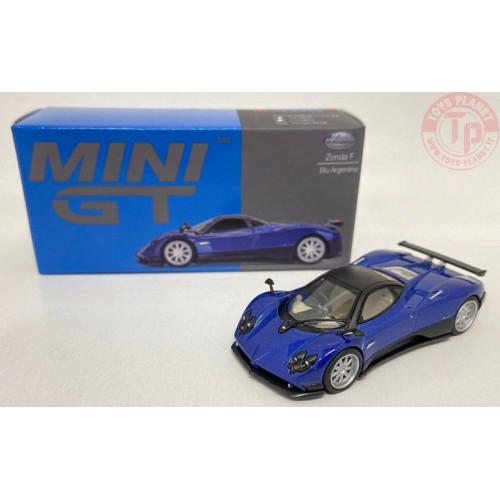 PAGANI ZONDA F-BLUE ARGENTINA 1/64 MGT00408-R Mini Gt
