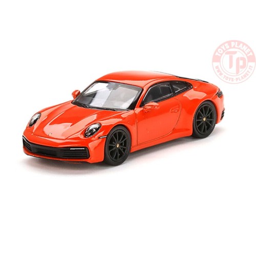 PORSCHE 911 CARRERA 4S-LAVA ORANGE 1/64 MGT00371-L Mini Gt