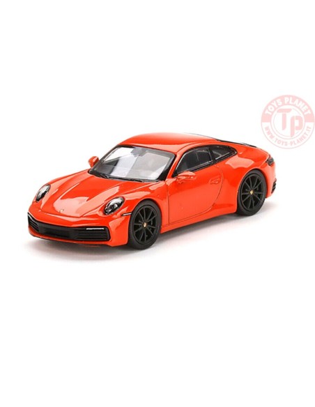 MGT00371-L PORSCHE 911 CARRERA 4S-LAVA ORANGE 1/64 MINI GT