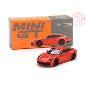 PORSCHE 911 CARRERA 4S-LAVA ORANGE 1/64 MGT00371-L Mini Gt