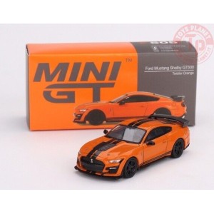 FORD MUSTANG SHELBY GT500-TWISTER ORANGE 1/64 MGT00505-R MINI GT