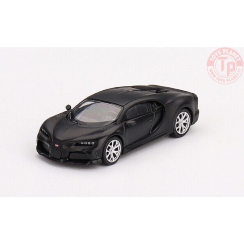 BUGATTI CHIRON SUPER SPORT 300+-MATTE BLACK MGT00374-L Mini Gt