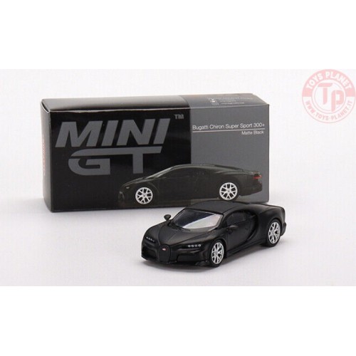 BUGATTI CHIRON SUPER SPORT 300+-MATTE BLACK MGT00374-L Mini Gt