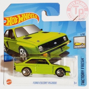 FORD ESCORT RS2000 1/64 HOT WHEELS HTC48 HOT WHEELS