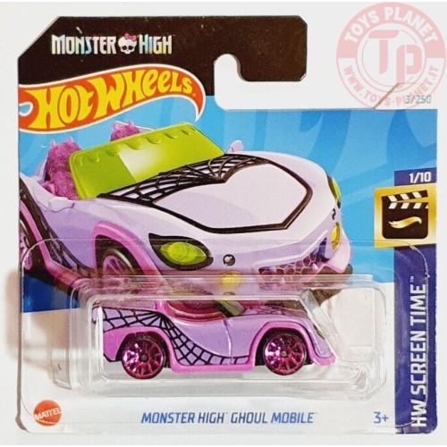 MONSTER HIGH GHOUL MOBILE 1/64 HOT WHEELS HRY45 HOT WHEELS