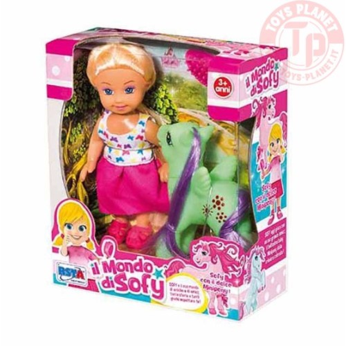 IL MONDO DI SOFY-SOFY CON IL DOLCE MINIPONY-3+ 10274 VERDE GIOCATTOLI