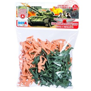 ESERCITI ALL'ATTACCO-BUSTA 2 ESERCITI-SOLDATINI DELL'INASION TROOPS ARMY-3+ 9755 GIOCATTOLI