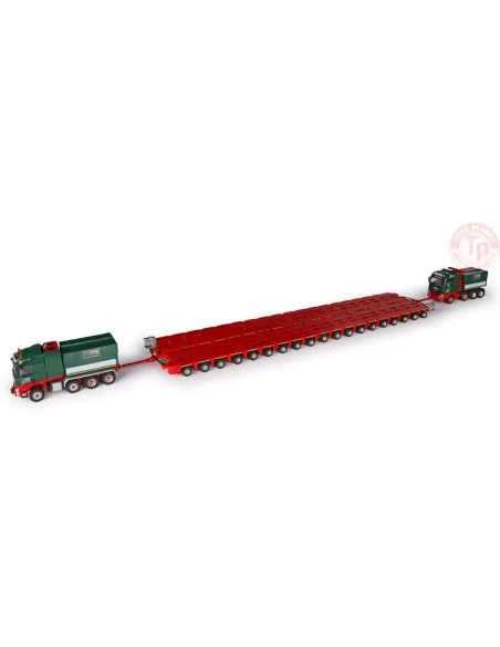 Mercedes-Benz und MAN with Goldhofer modules Schwerlastset Kahl CONRAD SET10005 CONRAD