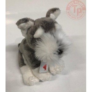 SCHNAUZER CUCCIOLO CON VOCE BAU BAU-ALTEZZA 16 CM-3+ 742232 SCHNAUZER GIOCATTOLI