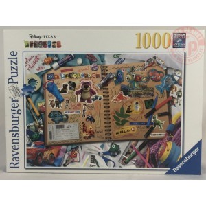 PUZZLE DISNEY PIXAR 1000 PEZZI-CA. 70x50 CM 198160 DISNEY PIXAR GIOCATTOLI