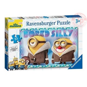 PUZZLE MINIONS-CA. 26x18 CM-3+ 087679 MINIONS GIOCATTOLI