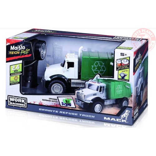 MAISTO TECH RXC-GRANITE REFUSE TRUCK-RADIOCOMANDATO-5+ 82182 GIOCATTOLI