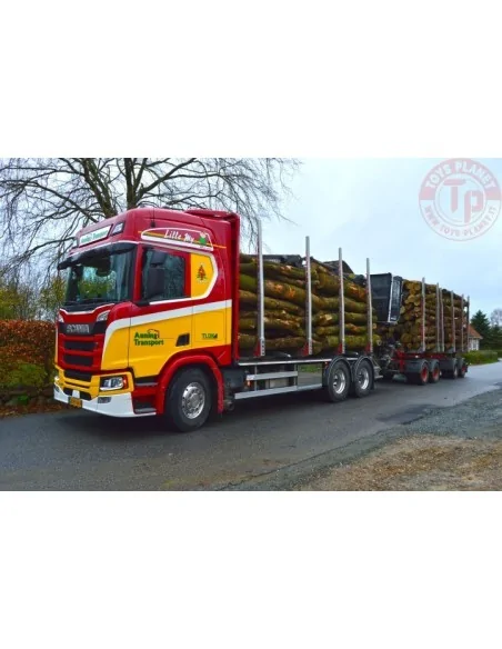 Scania R 540 trasporto legname Auning TEKNO 83618 TEKNO Scania R 540 trasporto legname Auning TEKNO 83618 TEKNO