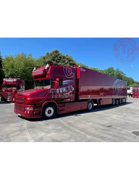 Scania Torpedo Topline 4x2 met koeltrailer TVX TEKNO 85173 TEKNO Scania Torpedo Topline 4x2 met koeltrailer TVX TEKNO 85173 TEKNO