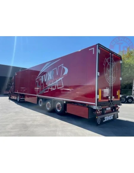 Scania Torpedo Topline 4x2 met koeltrailer TVX TEKNO 85173 TEKNO Scania Torpedo Topline 4x2 met koeltrailer TVX TEKNO 85173 TEKNO