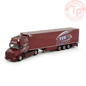 Scania Torpedo Topline 4x2 met koeltrailer TVX TEKNO 85173 TEKNO