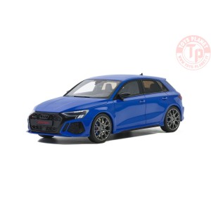 Audi RS3 Sportback Performance Edition 2022 Blu 1:18 GT884 GT SPIRIT