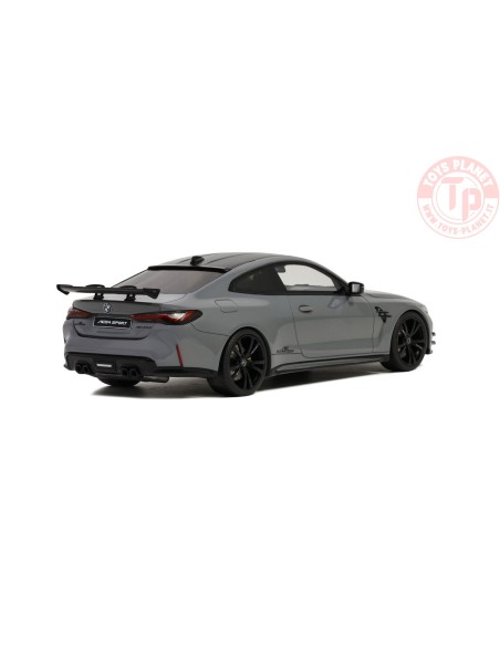 BMW M4 BY AC SCHNITZER GREY 2022 1:18 GT376 GT SPIRIT BMW M4 BY AC SCHNITZER GREY 2022 1:18 GT376 GT SPIRIT