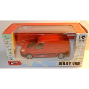 MONDO MOTORS-UTILITY VAN-SCALA 1:43-ROSSO-4+ 30816 UTILITY VAN GIOCATTOLI