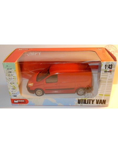 MONDO MOTORS-UTILITY VAN-SCALA 1:43-ROSSO-4+ 30816 UTILITY VAN GIOCATTOLI
