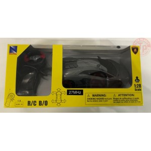 NEW RAY-LAMBORGHINI GRIOGIO CHIARO-RADIOCOMANDATA-SCALA 1:28-5+ 88703 GRIGIO CHIARO GIOCATTOLI