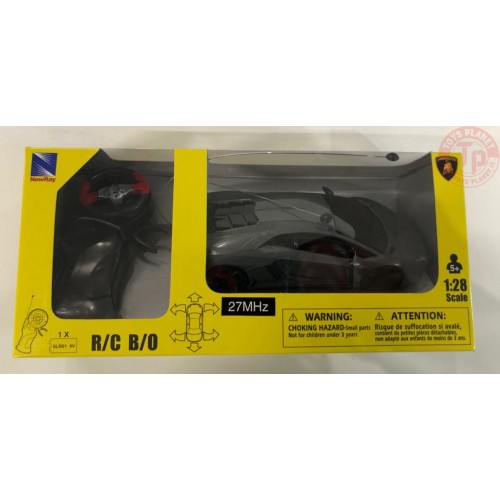 NEW RAY-LAMBORGHINI GRIOGIO CHIARO-RADIOCOMANDATA-SCALA 1:28-5+ 88703 GRIGIO CHIARO GIOCATTOLI